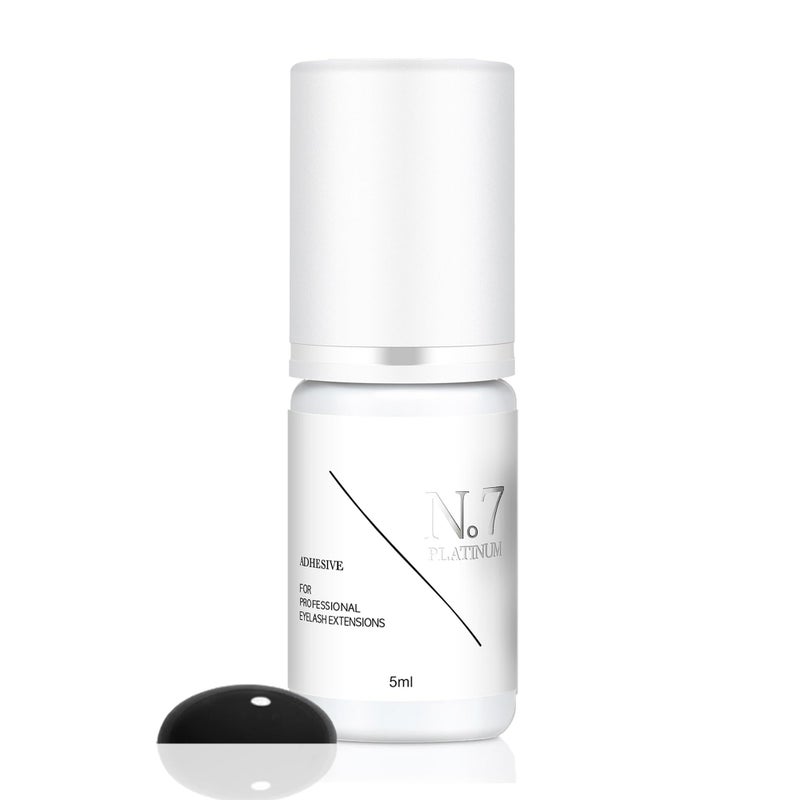 DLUX PROFESSIONAL Eyelash Extension Glue for Professionals - 9 Weeks Retention, 0.5 Sec Drying Time, Latex Free Semi Permanent Individual & Volume Lash Extension Glue - Image 1